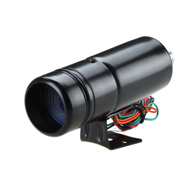 Amdohai Adjustable Tachometer 1K-11K RPM Tacho Gauge Aluminum Shift Light Blue/Red LED Light Black Surface