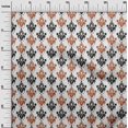 thumbnail image 2 of oneOone Georgette Viscose Fabric Ethnic Ikat Print Fabric BTY 42 Inch Wide, 2 of 4