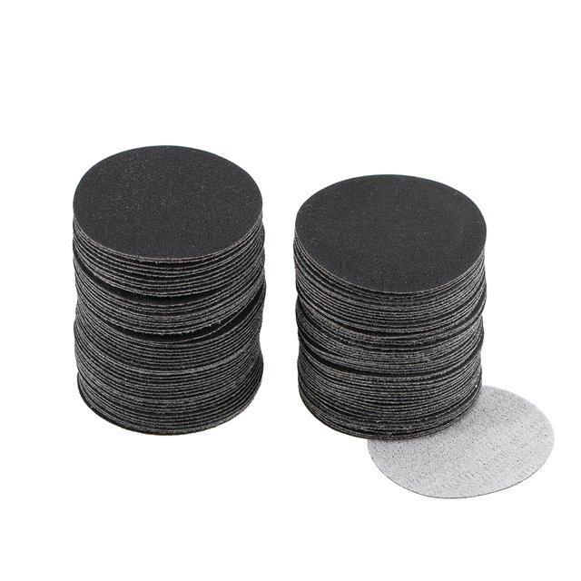 Unique Bargains 2-Inch Hook and Loop Sanding Disc Wet / Dry Silicon Carbide 240grits 100pcs