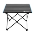 thumbnail image 2 of Compact Aluminum Alloy Folding Table for Camping & Picnics - Black Small Size with Anti-Slip Base, Lightweight Design, Easy Setup & Carry Bag Included, Stable Outdoor Portable Tabletop Solution, 2 of 6