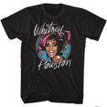 thumbnail image 1 of Whitney Houston T-Shirt pour Adulte Noir avec Étoiles 3Xt, 1 of 2