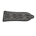 thumbnail image 4 of Plaque de Couverture de Tige de Tronc, Couverture de Tige de Treillis de Guitare Usure Taille Standard Résistante 3 Trous Facile à Installer avec des Vis pour Instrument de Musique, 4 of 8