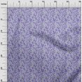 thumbnail image 3 of oneOone Rayon Purple Fabric Floral Sewing Craft Projects Fabric Prints By Yard 56 Inch Wide, 3 of 4