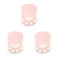 thumbnail image 2 of relayinert Stylish Cat Paw Gaming Mouse Mat Wrist Protection Non-slide Base Safe Cute DS-002 pink 3Set, 2 of 6