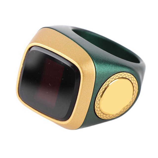 Smart Rings, 18mm 0.49in Digital Display Digital Electronic Counters Rechargeable Finger Counter Digital Counter LCD Digital Electronic Counter for Sports Gifts