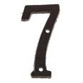 thumbnail image 4 of veasfak Rustic Plaque Door Number House Hotel Door Address Digits Sticker Sign 7 Number 7, 4 of 9