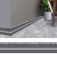 thumbnail image 2 of Living Room Wall Decorations for Home Self Adhesive Flexible Foam Molded 3D Adhesive Decorative Wall Molding Line Baseboard Wallpaper Border Wall Sticker for Living Room, 2 of 2