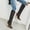 Black, variant on Dvkptbk Women's Cowgirl Boots for Women Knee High Cowboy Boots Fashion Pull on Tall Western Boot - Summer