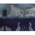 thumbnail image 3 of oneOone Georgette Viscose Fabric Stripe|Bird & Monkey Ikat Print Fabric BTY 42 Inch Wide, 3 of 3