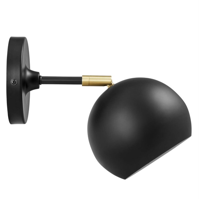 Modway Calice Applique Murale en Métal à Bras Oscillant 4 Pouces Fil Dur Dimmable E26