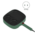 thumbnail image 2 of 3 in 1 Electric Omelette Pan Barbecue Pan Electric Cooker Multifunction Non-Stick Hotpot Food Steamer US Plug A, 2 of 7
