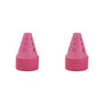 thumbnail image 4 of Transemion 10 Pcs/ensemble Pile de Patinage à Roulettes Robuste et Portable Coupe-Vent Creuse Polyvalente Rose 2ensemble, 4 of 6