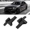 thumbnail image 4 of Luggage 2pcs Parcel Shelf Plastic Clips Luggage Cover Bracket A16969302849051 Fit For   W169 A Class Black, 4 of 8