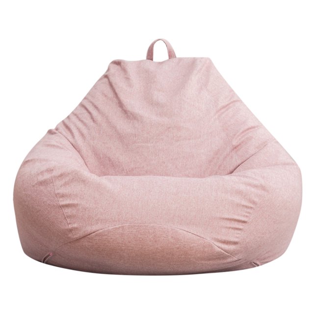 Grand Fauteuil Poire, Housse Extérieure Ultra Douce Style Simple Sans Remplissage Interne en Tissu Convenant au Salon