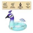 thumbnail image 4 of Pool Float Inflation Swimming Floaty Pool Toy Swimming Ring with Sequins Unicorn Pool Party Water Fun, 4 of 5
