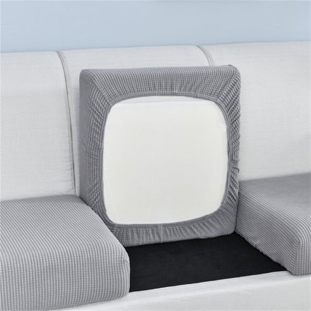 Agiferg Waterproof Cushion Sofa Seat Cover Tightly Wrapped Protection Plush Fiber Living Room