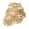 thumbnail image 1 of TIELUTT Area Rugs Rug Cloud Shaped Rug Soft Washable Irregular Rug with Backing for Easy Care Plaid Throw Bedroom Floor Rug Dining Room Rugs for under Table 6x9 Carpet Bedroom Sofa Blankets and Throw, 1 of 4
