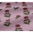thumbnail image 5 of oneOone Tissu Popeline de Coton Feuilles & Floral Imprimé au Mètre 56 Pouces de Large, 5 of 5