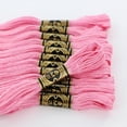 thumbnail image 2 of DMC Pink Cotton 6-Strand Embroidery Floss Skein, 8 m (8.7 yd), 2 of 3