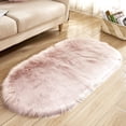thumbnail image 1 of LSLJS Rug Super Soft Faux Sheepskin Area Rugs For Bedroom Floor Shaggy Plush Carpet Faux Rug Bedside Rugs!, 1 of 2