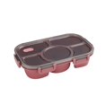 thumbnail image 2 of Contenants de Rangement Alimentaires en Plastique avec Couvercles Contenant Alimentaire Bento Compartimenté en Plastique Boîte à Lunch de Rangement Contenants de Rangement Alimentaires Divisés avec Couvercles Lock and Lock Contenants de Rangement pour Aliments, 2 of 9