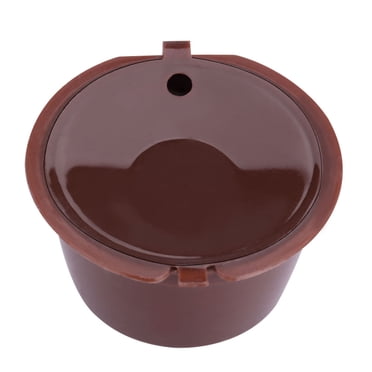 Ensemble de Filtres à Café, 5 Pcs en Acier Inoxydable Réutilisables et Rechargeables avec Cuillère à Café pour Machines à Capules de Café