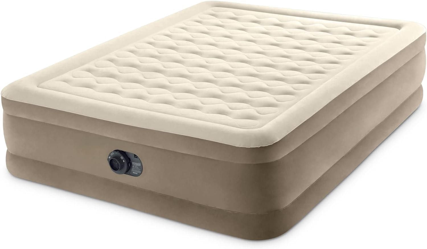 Matelas pneumatique Intex Dura-Beam® Deluxe Ultra Plush Queen avec pompe électrique intégrée