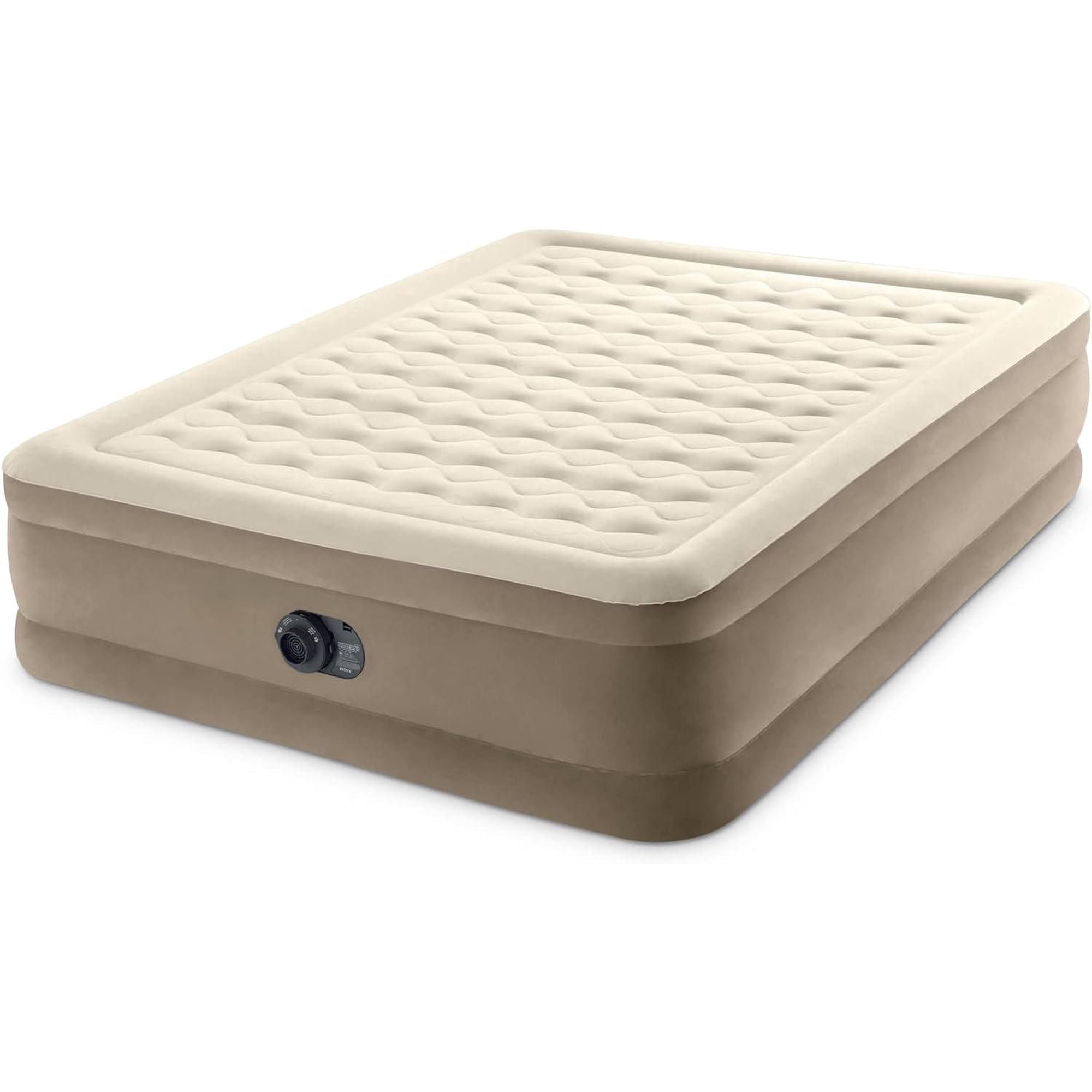 Intex Dura-Beam® Deluxe Ultra Plush Queen Air Mattress with Built