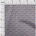 thumbnail image 2 of oneOone Rayon Lavender Fabric Goddess Durga Face Craft Projects Decor Fabric Printed By The Yard 56 Inch Wide, 2 of 5