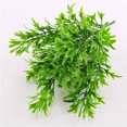 thumbnail image 2 of ziyahi Artificial Plant Grass Home Table Centerpiece Plant Decor Wedding Party PVC artificial Grass, Green, 2 of 9