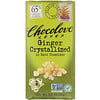 Chocolove, Ginger Crystallized in Dark Chocolate, 65% Cocoa, 3.2 oz (90 g)