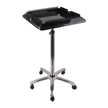 Milaget Multi Purpose Rolling Hair Salon Tray Cart Movable for Hairstylist Salon Tray On no