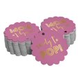 thumbnail image 1 of Inkdotpot Gold Foil Paper Hang Tags Ready To Pop Baby Shower Favor Tags 50 Pieces, 1 of 6