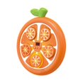 thumbnail image 2 of Almencla Music Boxing Machine for Children Sandbag Punching Pad for Kickboxing Sports Orange, 2 of 8