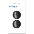 thumbnail image 1 of LA VOGUE 25 mm (0.98 in) Shank bouton - noir, 1 of 2