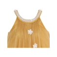 thumbnail image 4 of Robe Fille Fleur Robe Dos Nu Perle Fête Mariage Anniversaire 7 Ans, 4 of 5