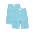 thumbnail image 4 of Birdeem Girls Fashion Casual Spring and Summer Solid Elastic Waist Kids Short Pants, 4 of 5