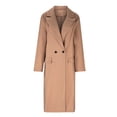 thumbnail image 4 of IROINID Manteau pour Femme à Manches Longues, Couleur Unie, Revers en Pointe, Manteau d'Extérieur, Cardigan Ample, Manteau d'Extérieur, 4 of 6