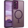 thumbnail image 1 of [PST] Samsung Galaxy S20 FE Case, Matte Rubber Hybrid Back Cover with Magnetic MagSafe Compatible, 1 of 5