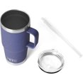 thumbnail image 4 of YETI Rambler Tasse en Paille 25 oz, Isolée sous Vide, Acier Inoxydable, Poussière de Lune, 4 of 8