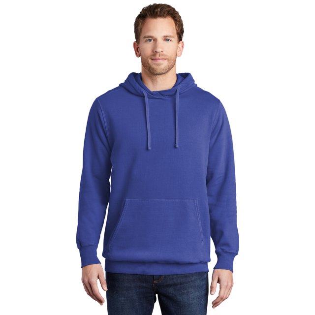 Port & Company Chandail à Capuche Teint en Pièce pour la Plage PC098H
