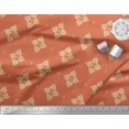 thumbnail image 3 of Soimoi Rayon Crepe Fabric Floral Block Print Fabric by The Yard 46 Inch Wide, 3 of 5