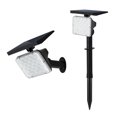 thumbnail image 2 of 2 Pcs Projecteurs Extérieurs 2200mAh Lampes Solaires de Sentier 64LED Lampes de Paysage de Jardin IP65 Étanches Lampes à Pic pour Allée Lampes de Sol pour Jardin Extérieur Cour Cour, 2 of 9