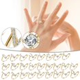 thumbnail image 2 of QIPOPIQ Bagues de Liquidation Mode Exquise 26 Style Alphabet Anglais Lettre Mode Cuivre Cadeaux pour Elle, 2 of 2
