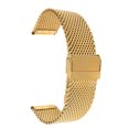 thumbnail image 1 of Bandini 20mm Gold Tone Stainless Steel Mesh Watch Band for Men - Metal Mesh Replacement Watch Strap - Adjustable Length - Fold-Over Clasp, 1 of 7