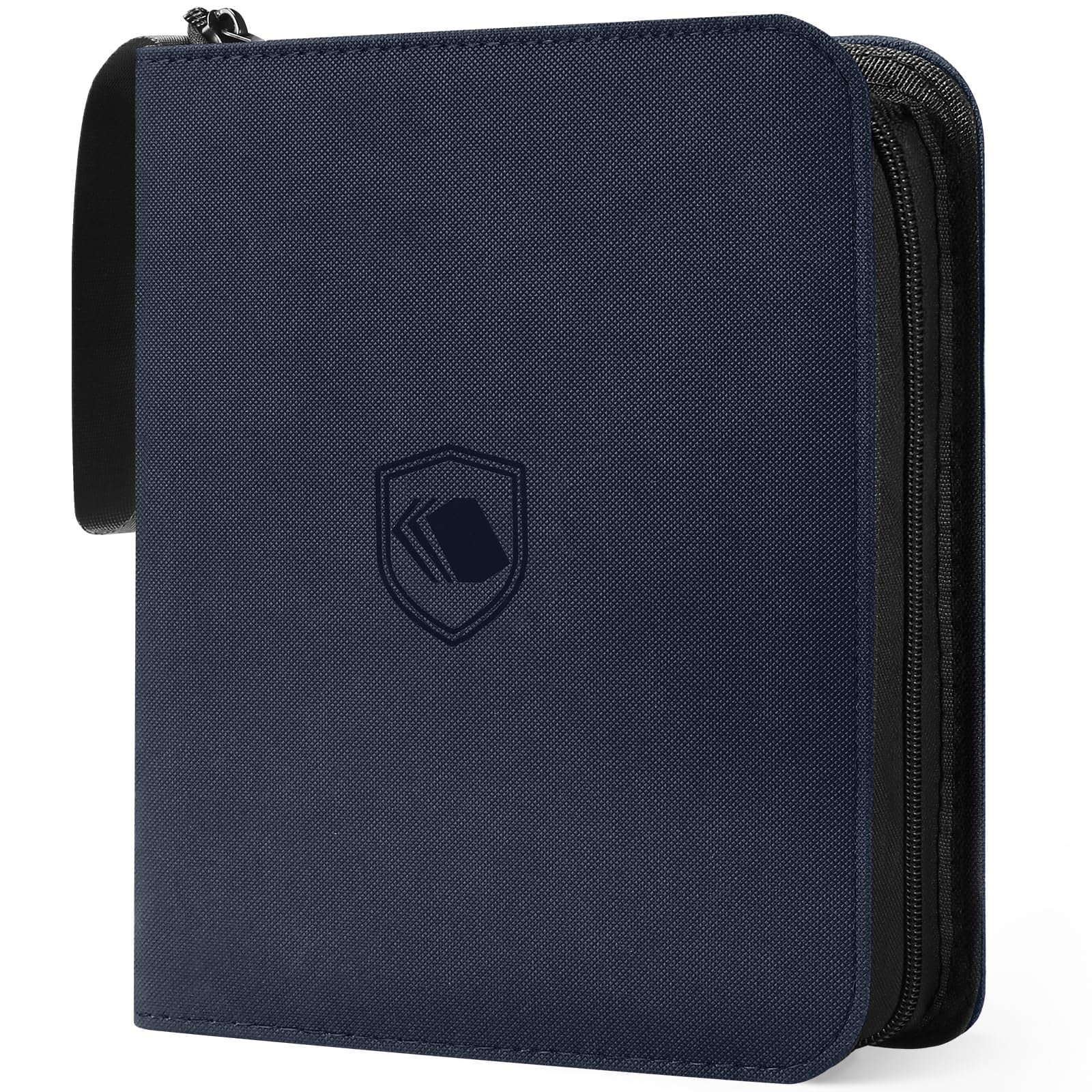 1200 card binder Pemocyny Pockets Trading PU Cover Zipper Card Collection Album Sturdy Card Folder Holder for MTG TCG Game Cards Sports Cards art cover crafted from a cloth Aegis: 9-Pocket Diamond-Zip Toploader Binder