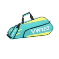 thumbnail image 1 of jinwen Badminton Racquet Bag Gym Bag Sports Equipment Bag Portable Racket Carry Bag Light Blue, 1 of 9