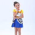 thumbnail image 3 of HAWEE Robe d'Été pour Fille Mickey/Minnie/Belle/Snow White Costumes de Sirène Dessin Animé Jeu de Rôle Princesse Robes Tenues Vêtements, 3 of 7