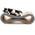 thumbnail image 1 of PetFusion Cat Scratcher Lounge - Deluxe (Slate Gray), 1 of 6