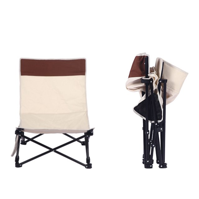 Chaise de Plage, Chaises de Camping Pliantes Portables Chaise de Plage Multifonctionnelle Inclinable pour Camping Patio Extérieur